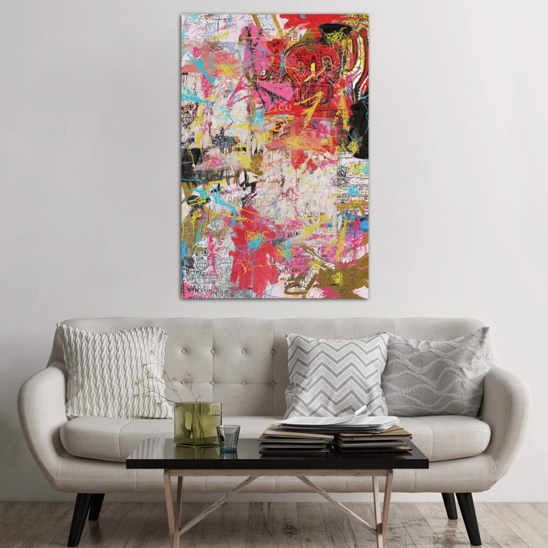 The Radiant Child by PinkPankPunk - Wrapped Canvas Gallery-Wrapped Canvas Giclee, 66.04 cm H x 45.72 cm W x 3.175 cm D