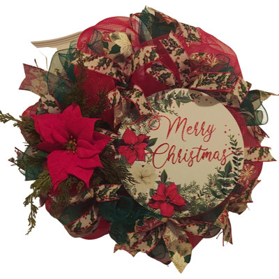 Handcrafted Faux 24'' Wreath