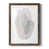 Papier, cadre noyer
