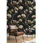 Papier peint à motif floral Magnolia
