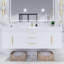 Ensemble de meuble-lavabo mural simple 59 po Glasgow-1247760222