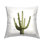 Coussin moderne à motif de cactus moderne imprimé par Mia Jensen
