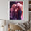 «Young Love» Couple, Kissing I, sur toile