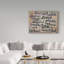 «Live by ces mots», art textuel sur toile tendue-26856421