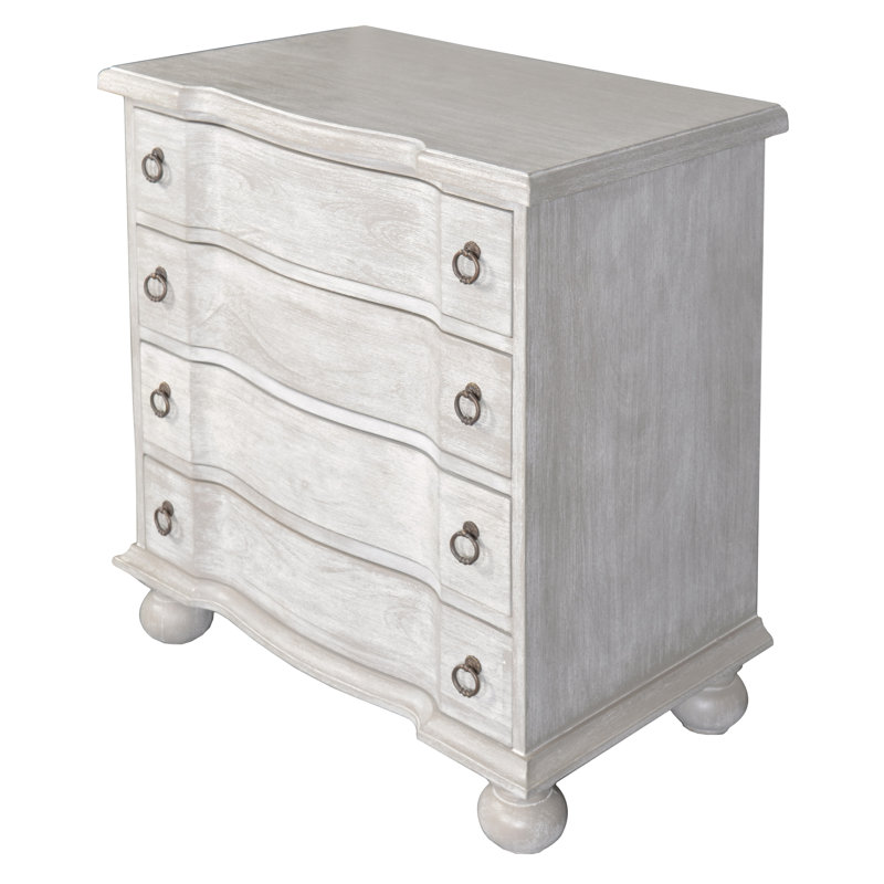 Table de chevet mystique gris Biltmore