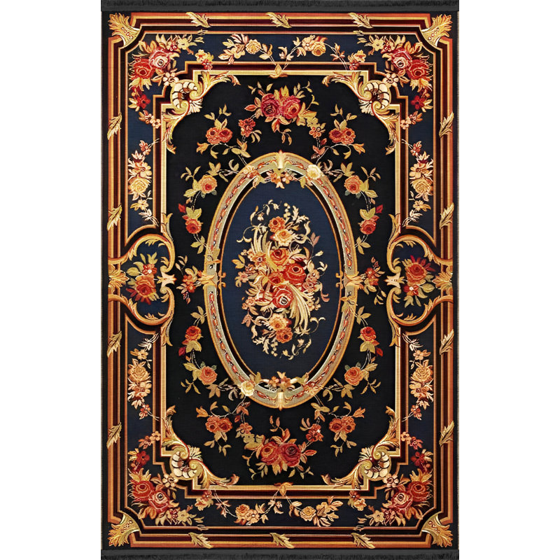 Tapis intérieur / extérieur Kutsi, Rectangle 4 pi 7 po x 6 pi 7 po