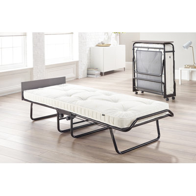 Upholstered Folding Bed with Mattress