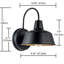 Sena Outdoor Steel Gooseneck Barn light-584993424-584993438