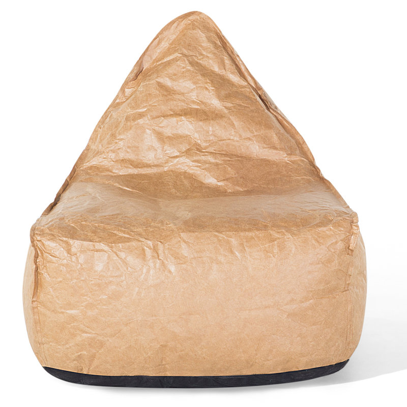 Drop Refillable Bean Bag Chair & Lounger, Brown