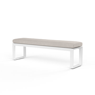 Banc de pique-nique en aluminium Camela
