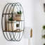 50cm W Metal Wall Mounted Shelving Unit