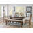 Warsaw 6 - Person Trestle Dining Set