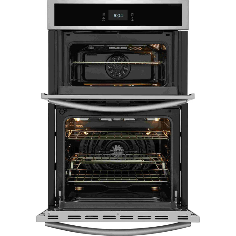 Frigidaire Gallery 27 Microwave Combination Wall Oven with Convection in  Black Stainless Steel