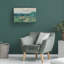 Marabelle impressionniste, champ de fleurs sauvages III sur toile-1334703296