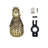 Hospitality Pineapple Push Button-15024145
