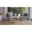 Rodona Outdoor 5 - Piece Conversation Set-1402617923