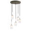 Luminaire suspendu cylindrique à 5 lumières Shults-247602761-251105790