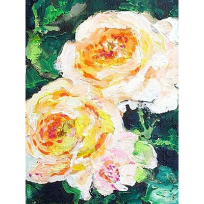 Peinture abstraite rose | Acrylique sur toile | Par Antara Pain