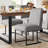 Cederick 4-Person Dining Set with Rectangular Table-101986284-101986289