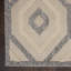 Tapis intérieur / extérieur crème / gris Allesandra-354624574