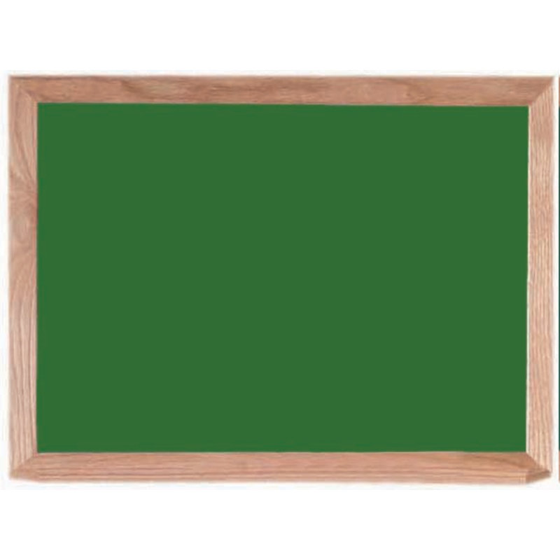 AARCO Yes Wood Chalkboard, 1' 6" H x 2' L