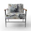 Asian Art Apple Blossom Sumi VII - Fauteuil rembourré traditionnel, fauteuil d'appoint Asian Art-148212727