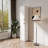 Freestanding Cabinet with Inadjustable Shelves and Two Doors,  for Kitchen and Dining Room Storage-1967527340