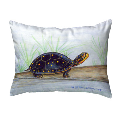 Spotted Turtle Indoor/Outdoor Lumbar Pillow