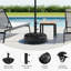 24.95kg Free Standing Umbrella Base with Wheels-1349760004