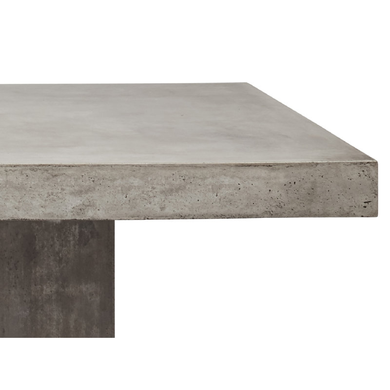 Table de salle à manger Kareen, Gris foncé, Table de comptoir (hauteur de 36,25 po), L 82,75 po x l 39,25 po