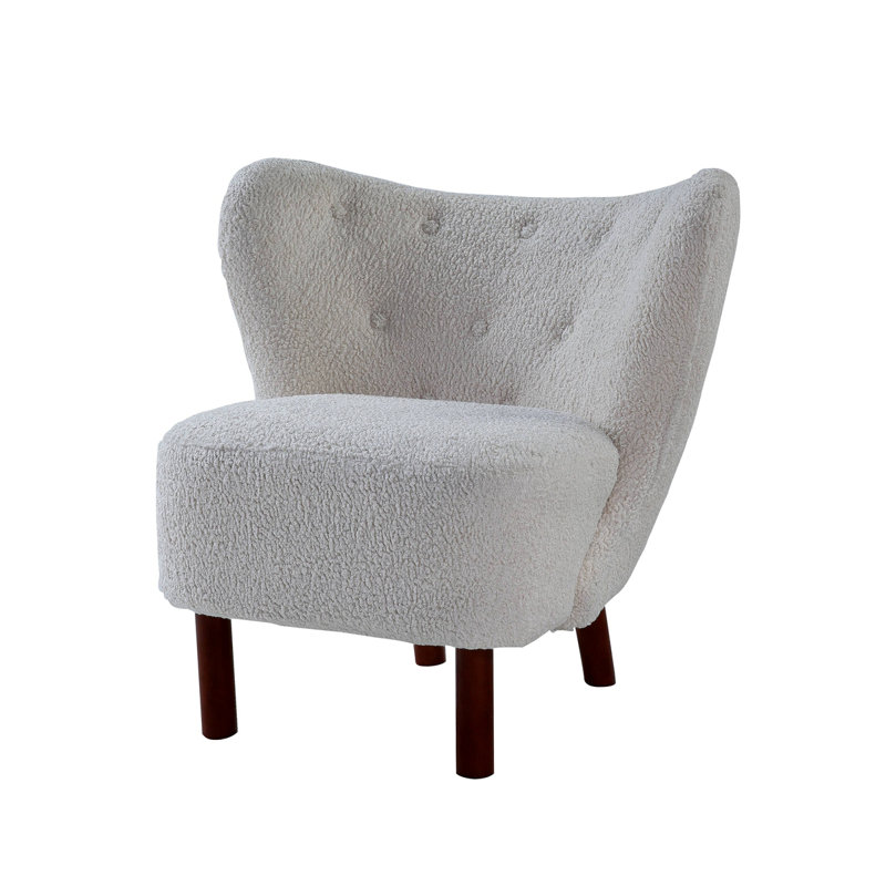 Fauteuil d'appoint en sherpa Zusud Teddy