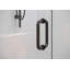 Illume 59 in. x 38 in. x 78 in. 90-degree Fully Frameless Wall Hinged Glass Shower Enclosure-727073485