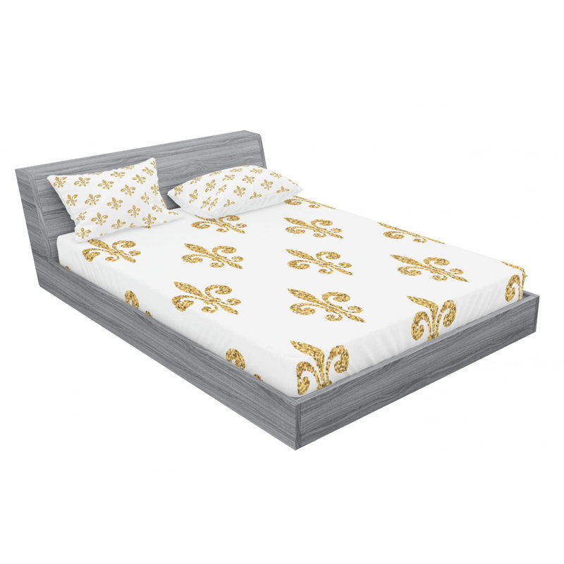 Microfiber Sheet Set, Full Sheet Set with Fitted Sheet