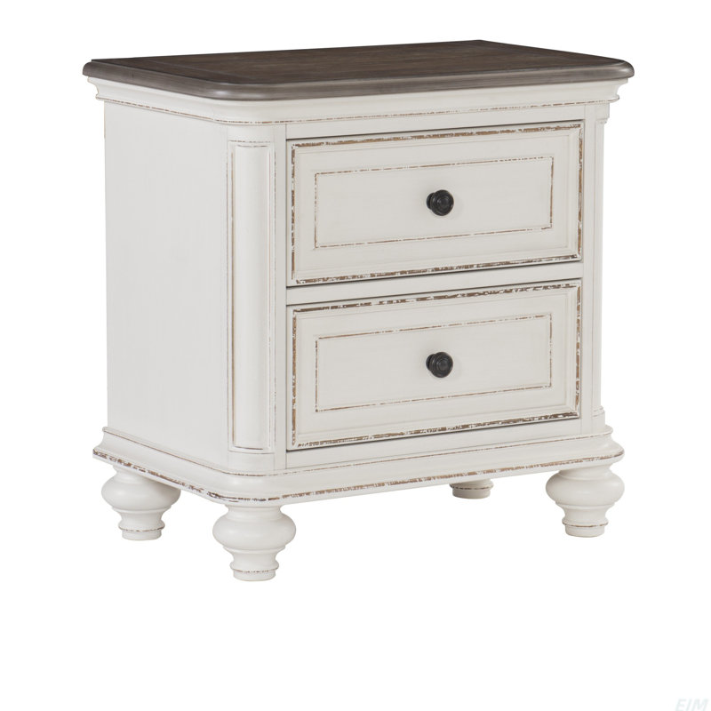 Nightstand，End Table with Drawer