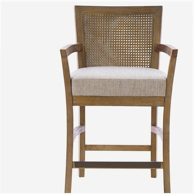 Tabouret de bar en rotin