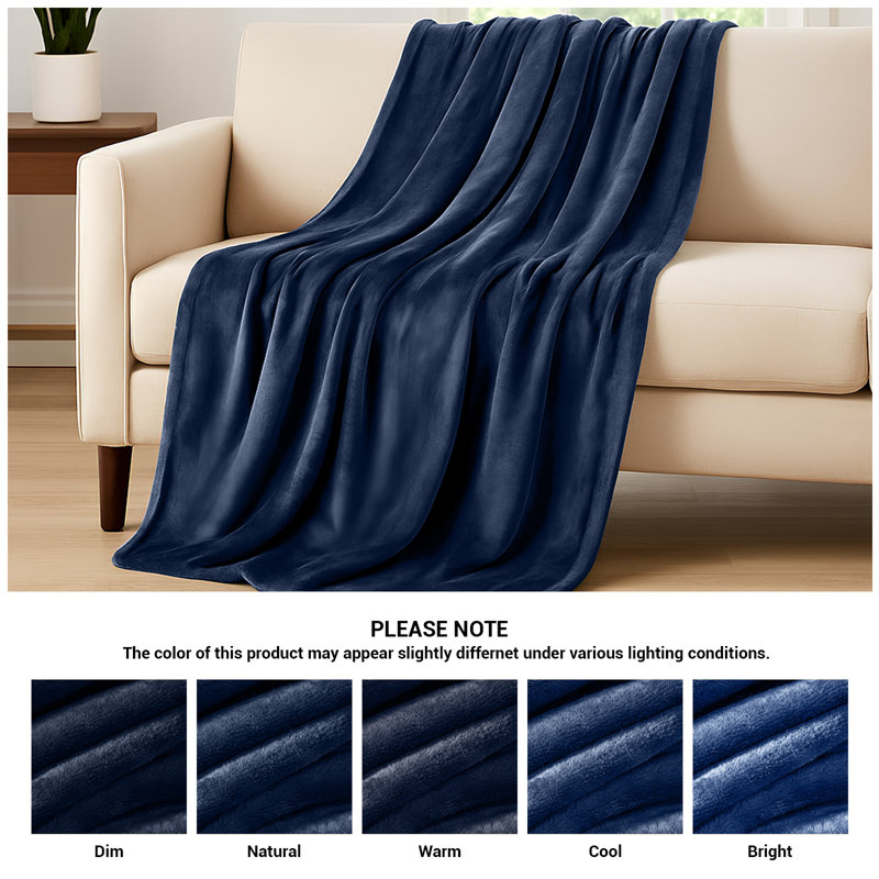 Machine Woven Throw Blanket, 130cm x 150cm