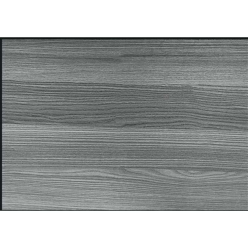 72" 6-Tier Transitional Bookcase with Adjustable Shelves, Gray