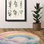 Tapis tressé arc-en-ciel-1977027453