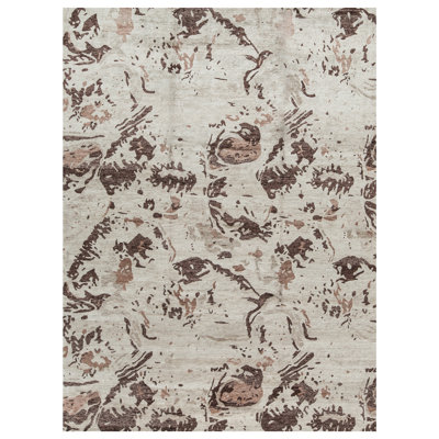 One-of-a-Kind 9' X 12'2" Viscose Area Rug in