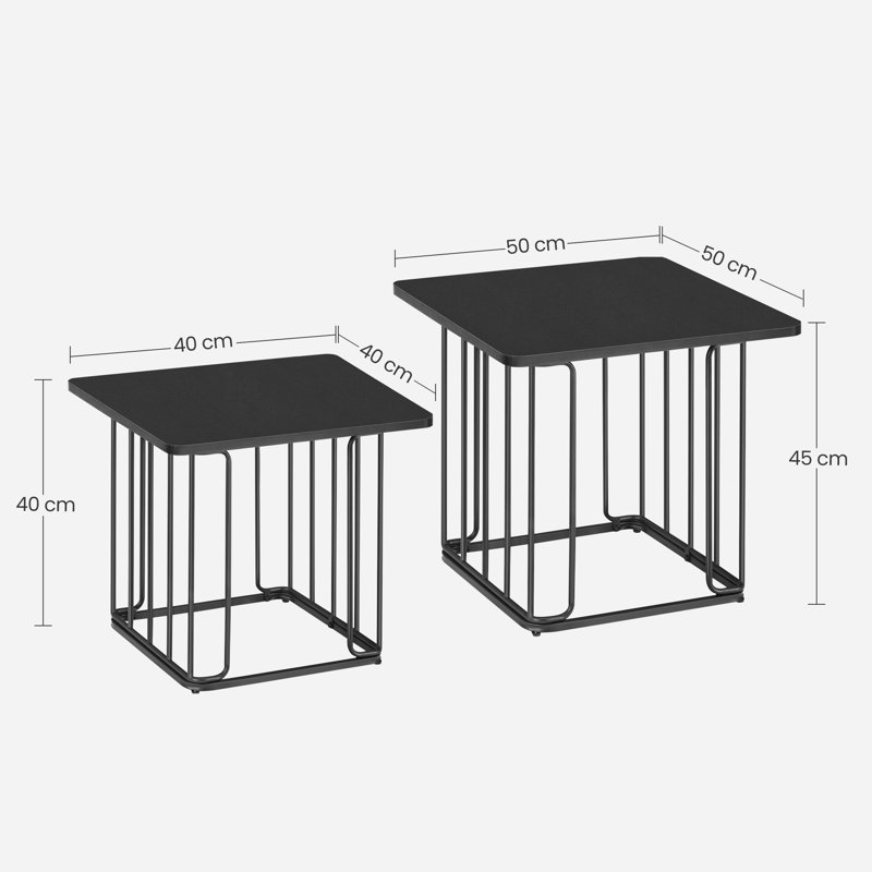 Mcneeley Frame Side Table Set