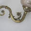 Applique murale en verre antique antique Crack