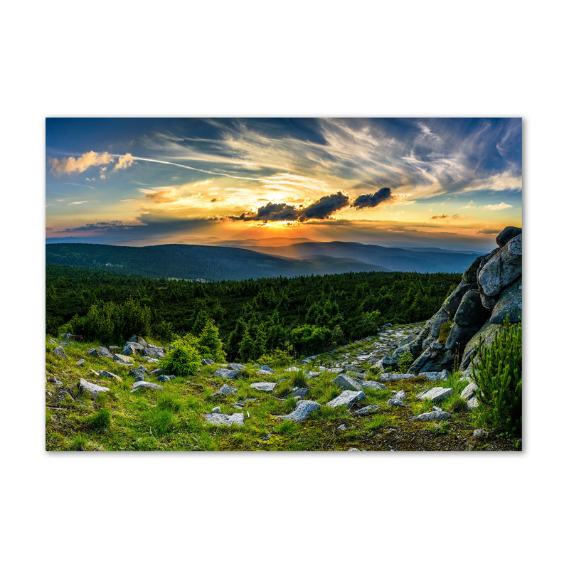 Mountain Panorama - Wrapped Canvas Print