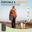 Lit de voyage extérieur imperméable et portable avec sac de transport, vert armée