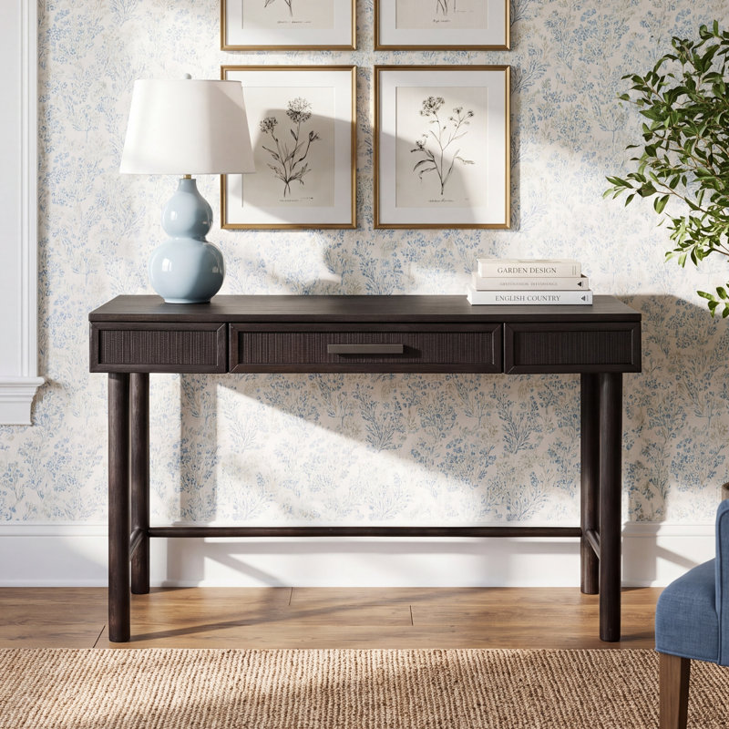 Tura Solid Wood Writing Desk