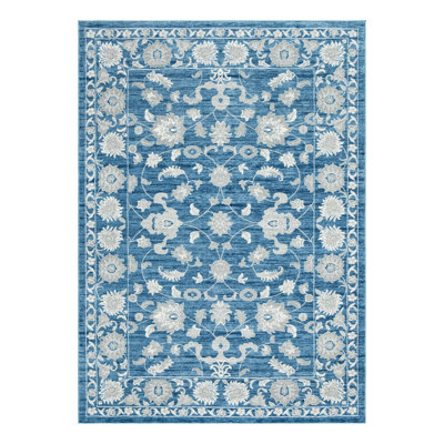 Tapis bleu Myatt