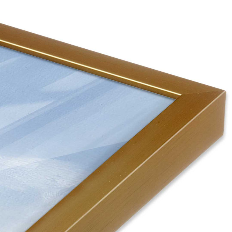 «Ridge Viewpoint I» par Michael Willett, reproduction d'art, H 12 po x l 16 po, Doré