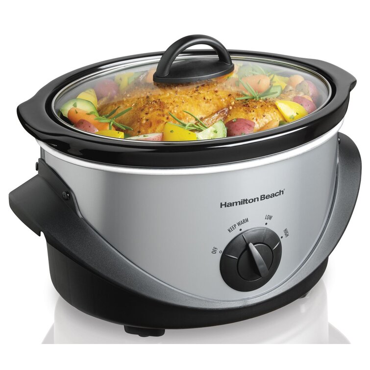  Hamilton Beach 33141 4-Quart Oval Slow Cooker