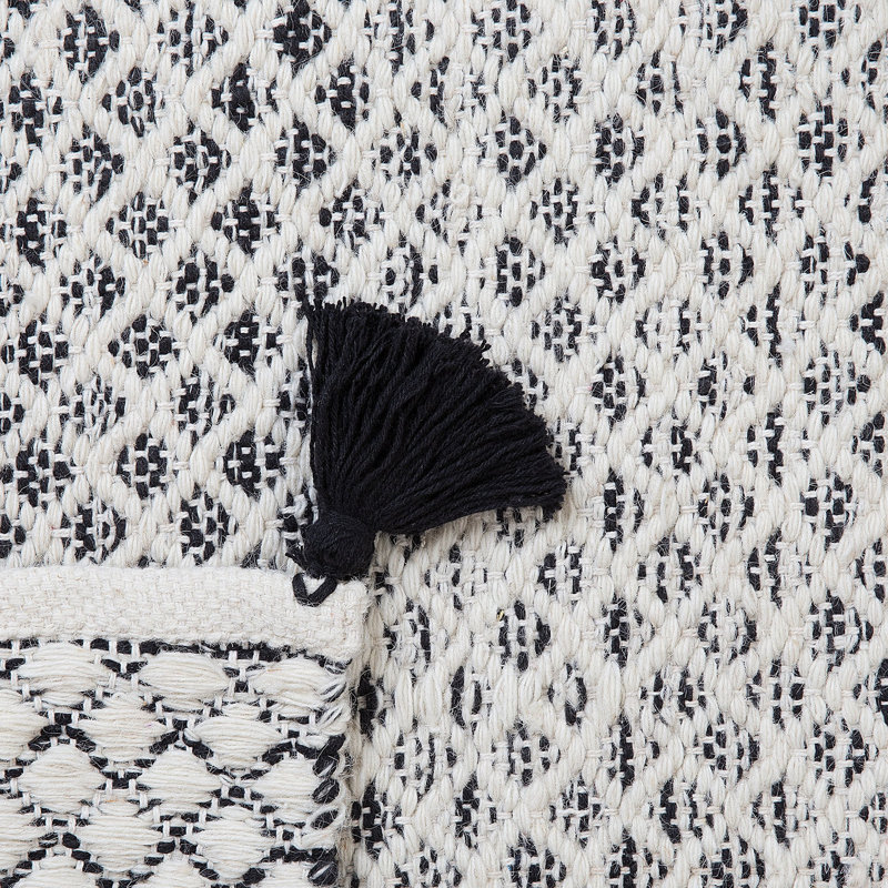 Bridgegate Geometric Wool Hand Woven Area Rug, Rectangle 140 x 200cm