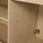 Meuble-lavabo autoportant avec portes d'armoire à fermeture en douceur sans lavabo