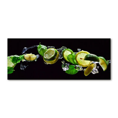Lime And Lemon - Wrapped Canvas Print